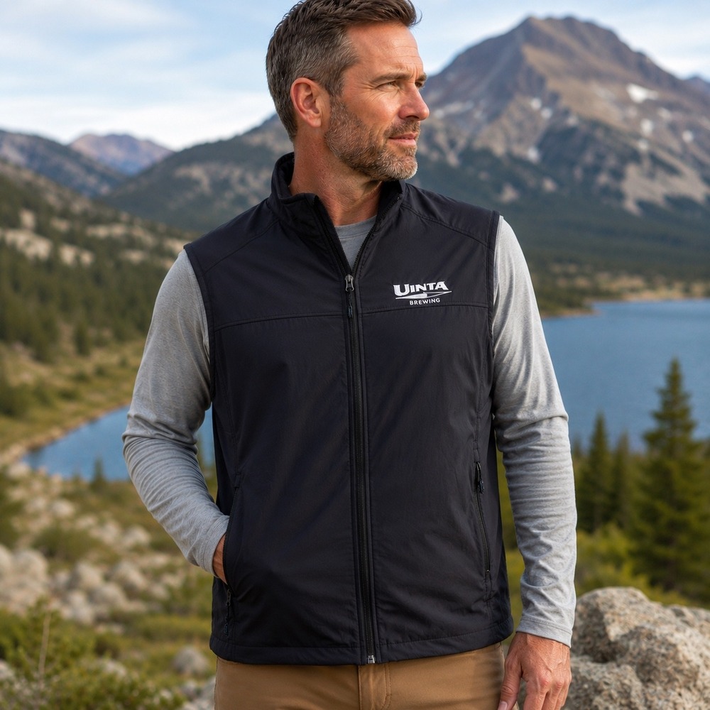 KÜHL The One Vest XL Raven Uinta Brewing Full Zip Aero Insulated NWT